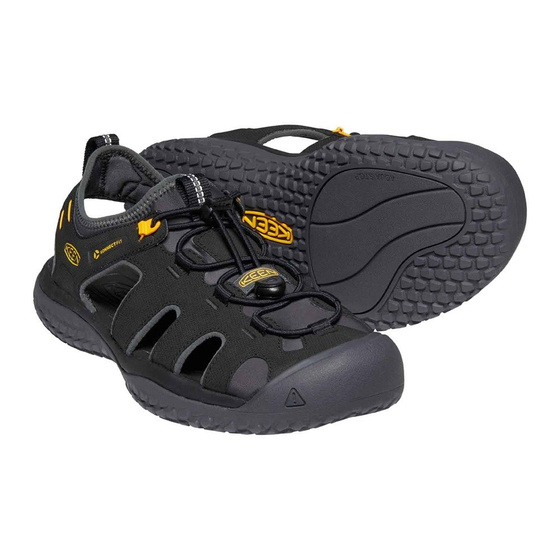 Sandały męskie KEEN SOLR SANDAL black/gold