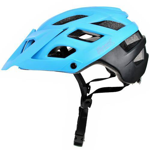 Kask rowerowy uniwersalny MTB PROX THOR czarno-niebieski