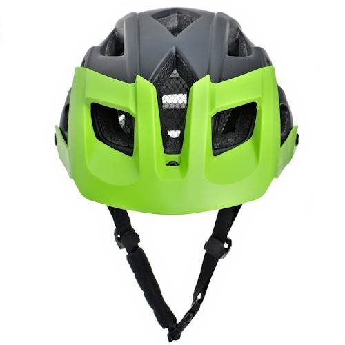 Kask rowerowy uniwersalny MTB PROX THOR czarno-zielony