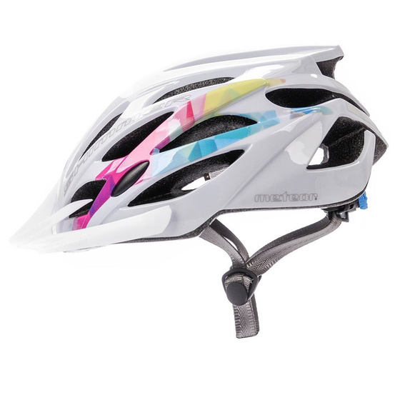 Kask rowerowy METEOR SHIMMER biały