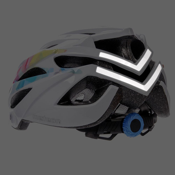 Kask rowerowy METEOR SHIMMER biały