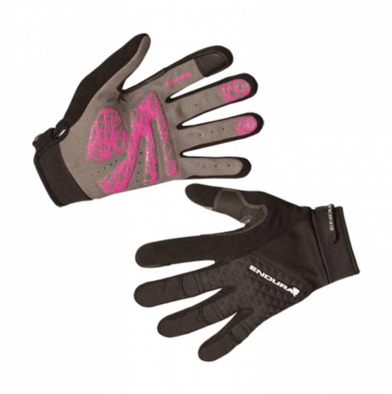 Damskie rękawiczki Endura Hummvee Plus Glove Black