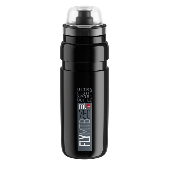 Bidon ELITE Fly MTB Czarny Szary 750 ml