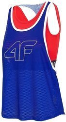 Damska koszulka funkcyjna 4F H4L20 TSDF003 kobalt