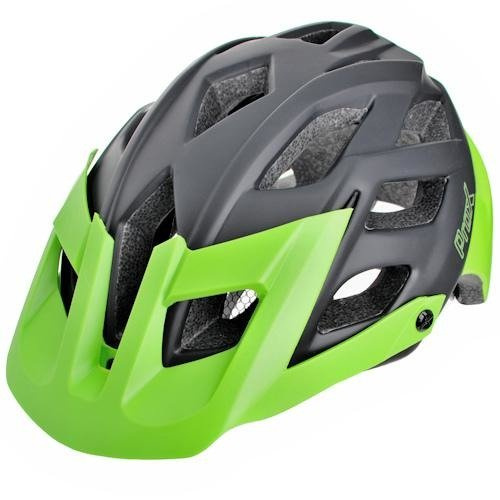 Kask rowerowy uniwersalny MTB PROX THOR czarno-zielony