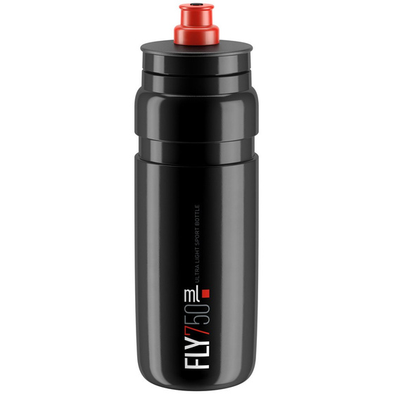 Bidon ELITE FLY Red 2018 black 750ml 