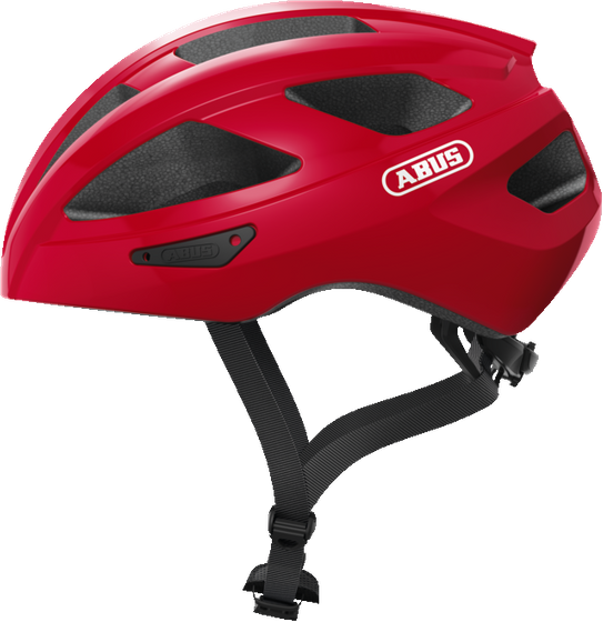 KASK ROWEROWY ABUS MACATOR blaze red