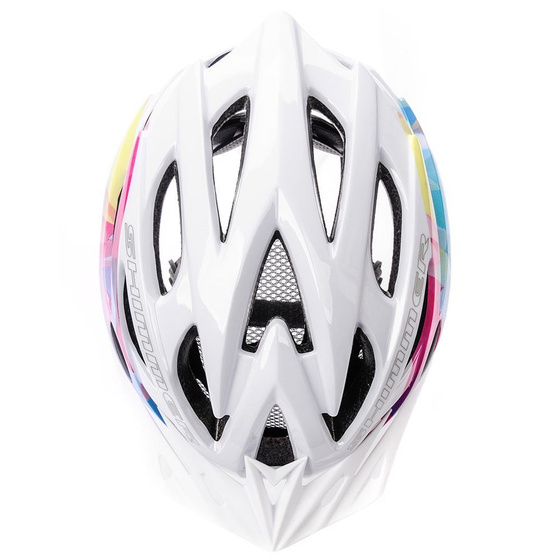 Kask rowerowy METEOR SHIMMER biały