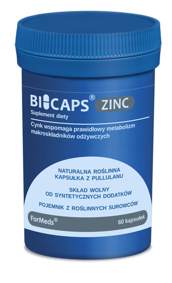 Formeds BICAPS ZINC  # 60 kapsułek