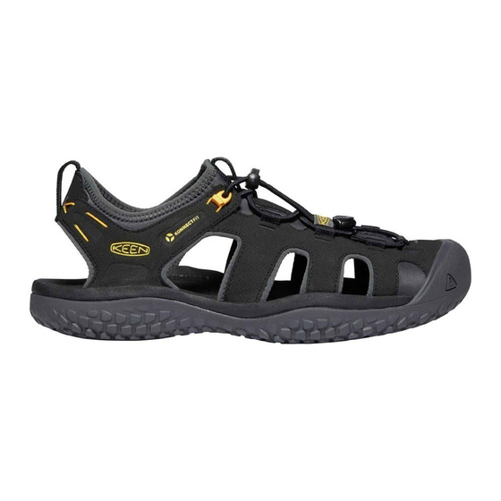 Sandały męskie KEEN SOLR SANDAL black/gold