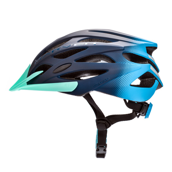 KASK ROWEROWY METEOR MARVEN 2 REGULOWANY  granat/niebieski