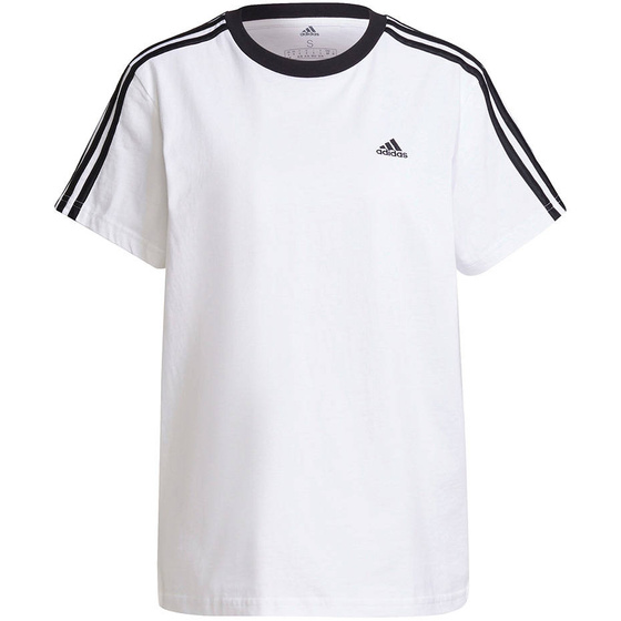 Damska koszulka ADIDAS Essentials 3-Stripes biała