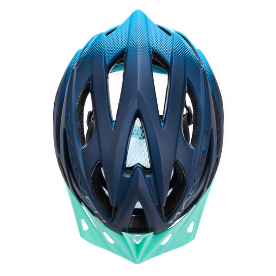 KASK ROWEROWY METEOR MARVEN 2 REGULOWANY  granat/niebieski