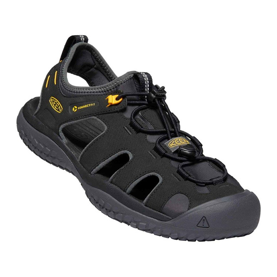 Sandały męskie KEEN SOLR SANDAL black/gold