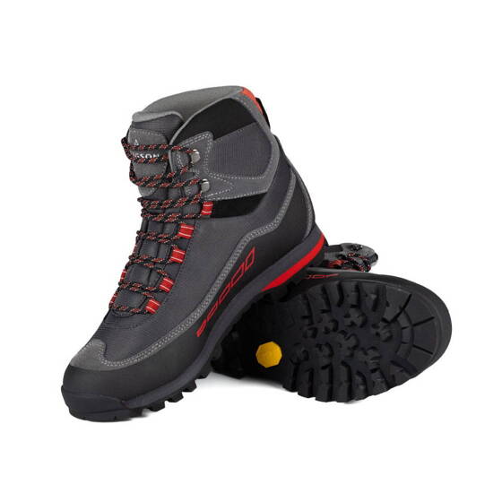 Buty Damskie BERGSON KINYETTI Mid STX Dark Grey/Red