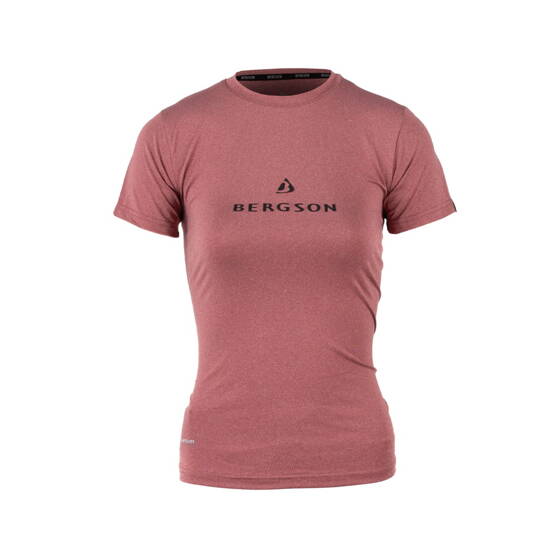 Koszulka Damska T-Shirt Bergson BOWIE brick red