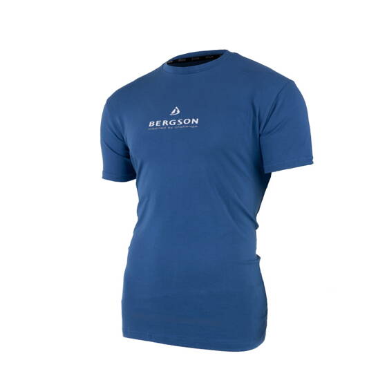 Koszulka Męska T-Shirt Bergson ARCHO d.blue