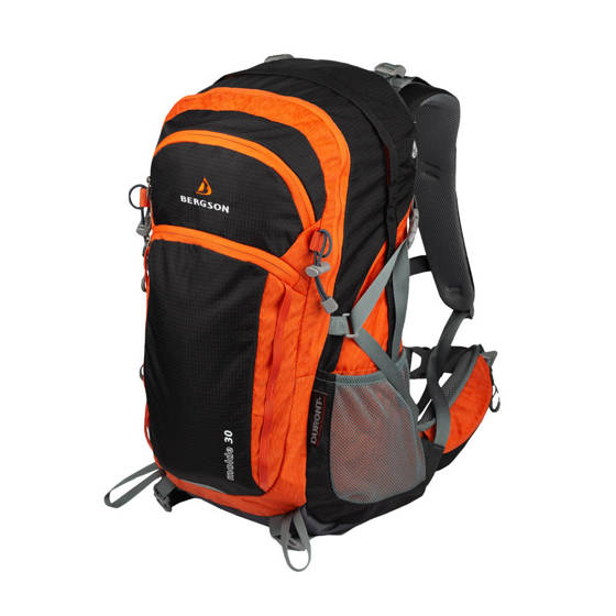 Plecak turystyczny BERGSON Molde 30l Black Orange