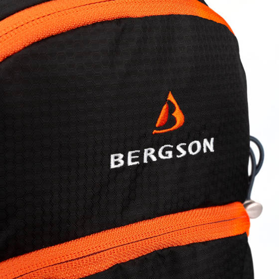 Plecak turystyczny BERGSON Molde 30l Black Orange