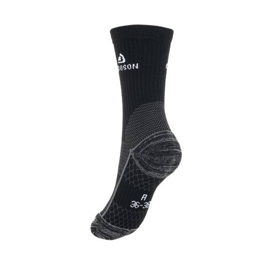 Skarpety Trekkingowe  Hikingowe BERGSON HIKER SOCKS Black/White